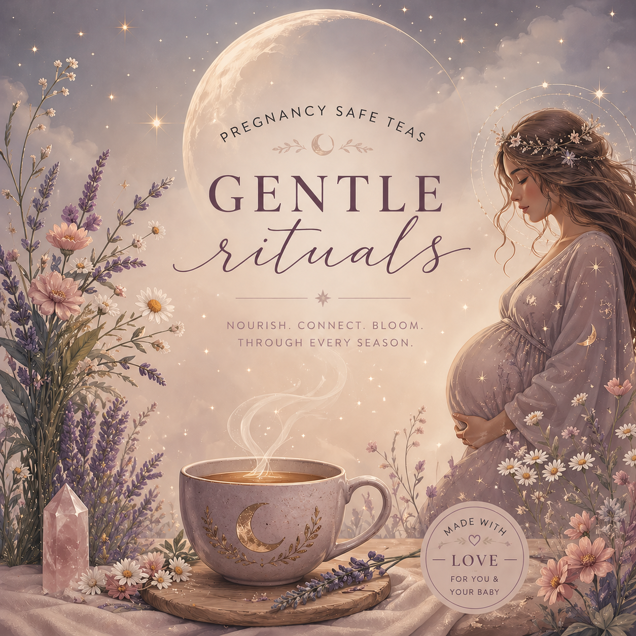 Pregnancy-Safe Moon Ritual Teas – Wild Moon Remedies